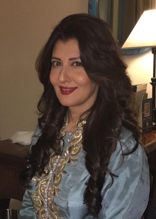 Sangeeta Bijlani as seen in a picture that was taken in April 2022, in Hyderabad