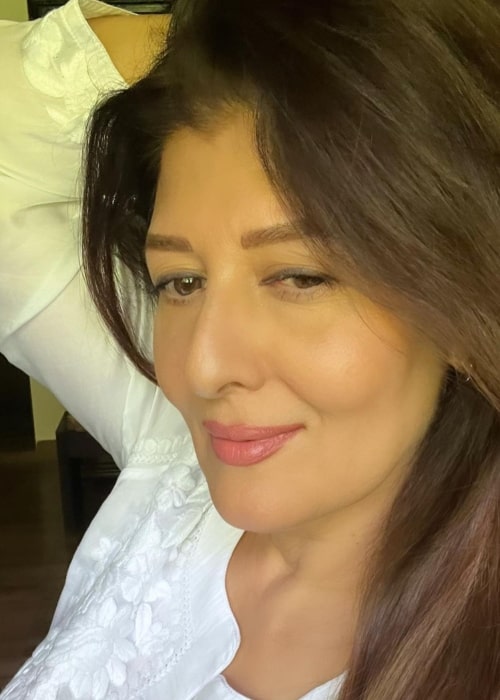 Sangeeta Bijlani as seen in a selfie that was taken in June 2022