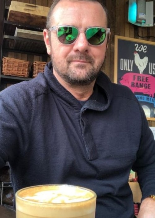 Simon Doull as seen in an Instagram Post in May 2019