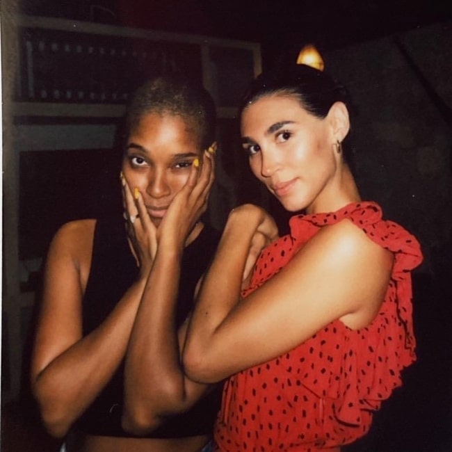 Toya Turner (Left) and Lorena Andrea posing for a picture in Mexico in 2020