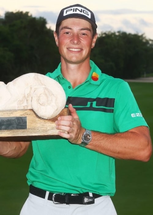 Viktor Hovland as seen in an Instagram Post in December 2020