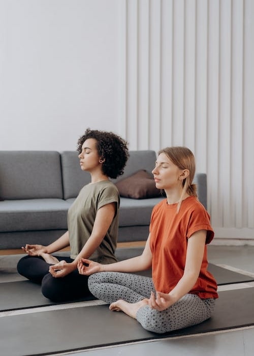 Women Doing Meditation