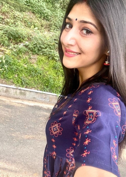 Yamini Sharma as seen in a selfie that was taken in November 2022