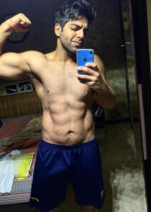 Aakash Bhatija as seen in a selfie that was taken in May 2022