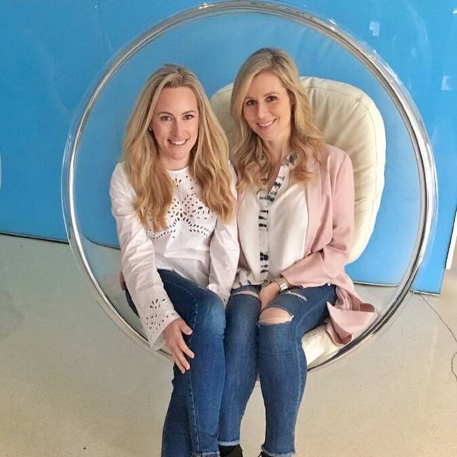Abi Titmuss as seen with Katie Banks in 2017