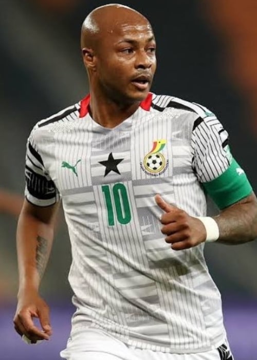 André Ayew as seen in an Instagram Post in March 2022