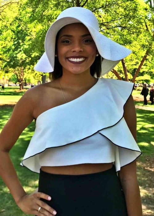 Bryonna Rivera Burrows as seen in a Twitter Post in April 2017
