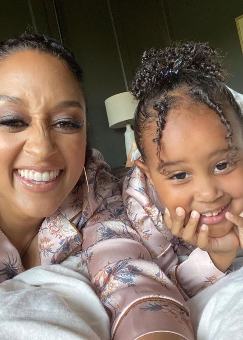 Cairo Tiahna Hardrict as seen in a selfie that was taken with her mother Tia in May 2022