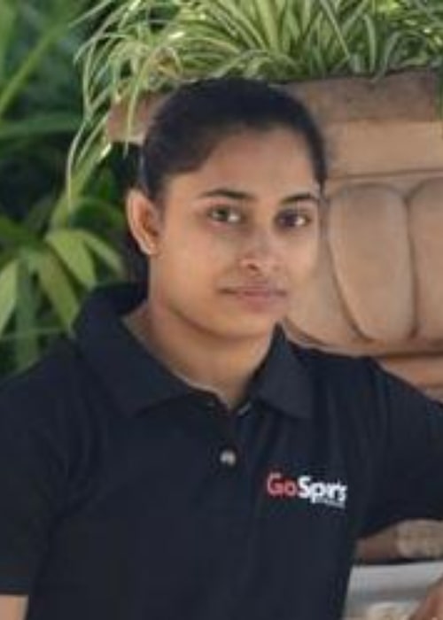 Dipa Karmakar as seen in a picture that was taken in January 2017