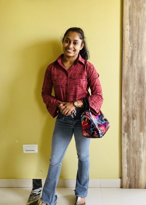 Dipa Karmakar as seen in a picture that was taken in September 2021