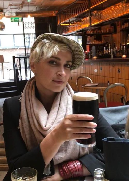 Halyna Hutchins as seen in an Instagram picture taken in Dublin in 2020