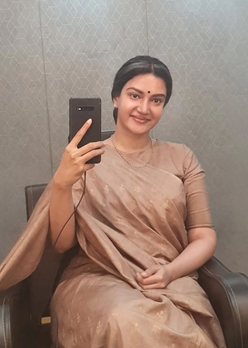 Honey Rose as seen in a selfie that was taken in November 2022