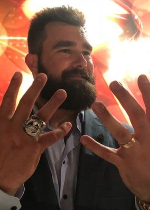 Jason Kelce as seen in an Instagram Post in June 2018