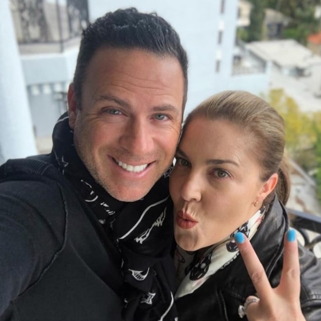 Jody Damon Angel as seen in a selfie with his wife Coco Angel in September 2021