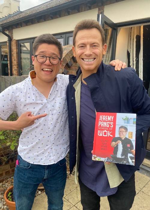 Joe Swash seen in an Instagram picture with Jeremy Pang in 2022