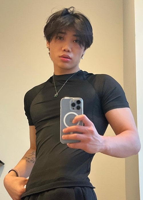 Justin Phan as seen in a selfie that was taken in November 2022