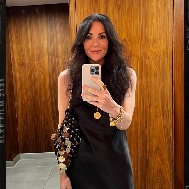 Martine McCutcheon as seen in a selfie that was taken in February 2023