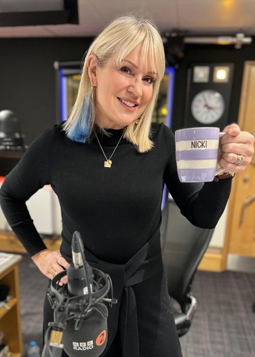 Nicki Chapman as seen in a picture that was taken in February 2023, at Wogan House
