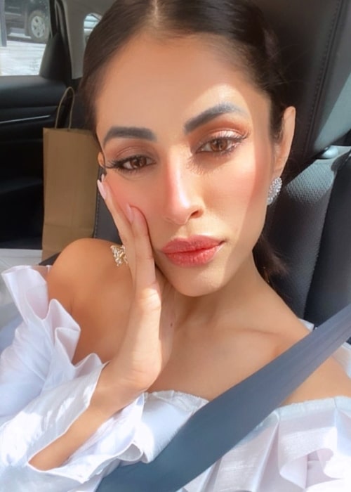 Priya Banerjee as seen in a selfie that was taken in October 2022