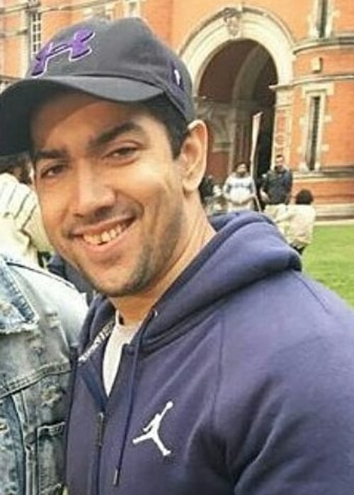 Rohit Dhawan as seen while smiling in a picture