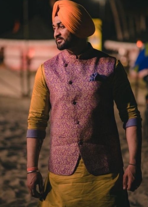 Sandeep Singh as seen in an Instagram Post in February 2021