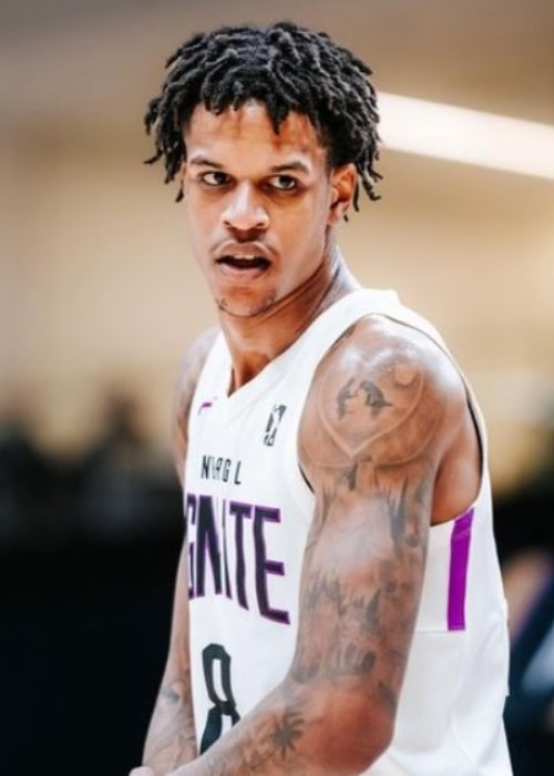 Shareef O'Neal as seen in an Instagram Post in November 2022