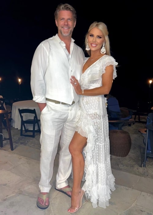 Slade Smiley as seen in a picture with Gretchen Rossi in June 2022
