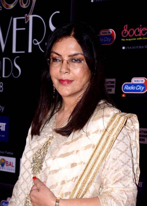 Zeenat Aman as seen at the Society Achievers Awards in 2018