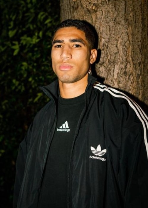 Achraf Hakimi as seen in an Instagram Post in November 2022