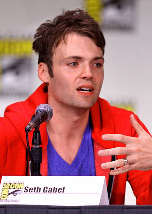 American actor Seth Gabel as seen at the San Diego Comic-con in 2011
