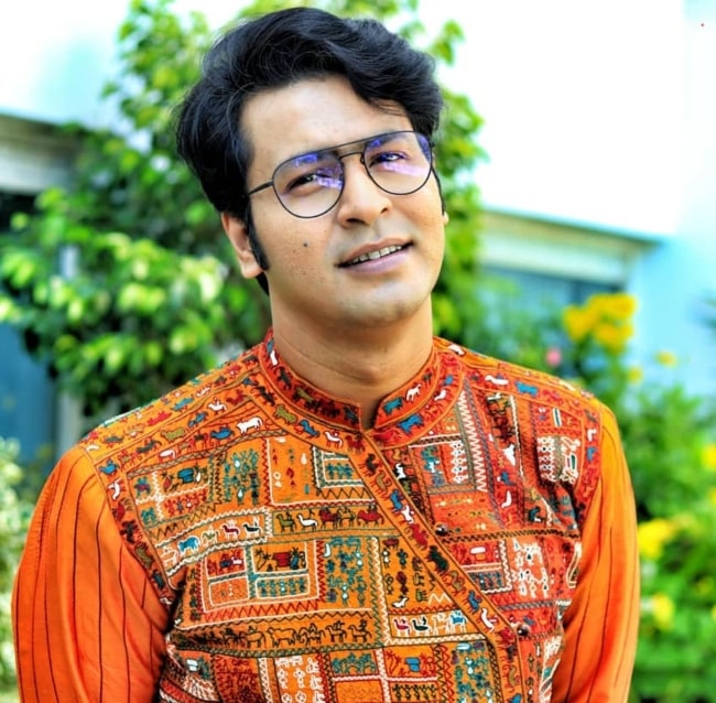 Anirban Bhattacharya as seen in an Instagram post in October 2020