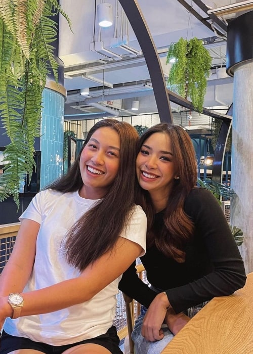 Atthaya Thitikul as seen in a picture with her close friend Keera Foocharoen in March 2023