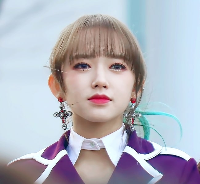 Cheng Xiao as seen in March 2018