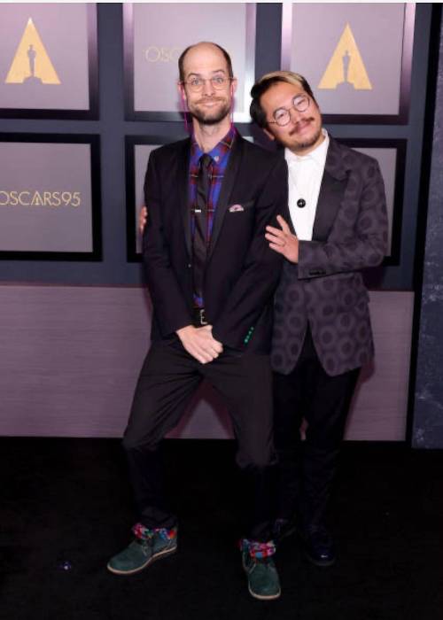 Daniel Scheinert as seen posing with Daniel Kwan at the Governor's Ball in November 2022
