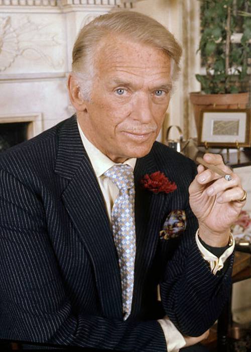 Douglas Fairbanks Jr. as seen in 1973