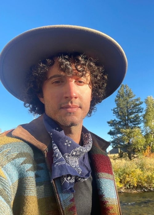 Evan Winiker as seen in a selfie that was taken in October 2021, in Poudre Canyon, Northern Colorado