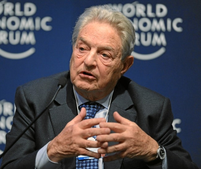 George Soros as seen during a session on redesigning the international monetary system at the World Economic Forum Annual Meeting 2011