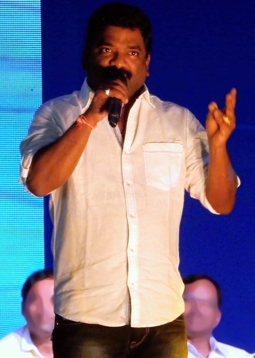 Indian lyricist Chandrabose at KL University in February 2015