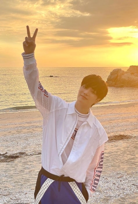Kim Jong-hyeon posing for a picture in February 2023