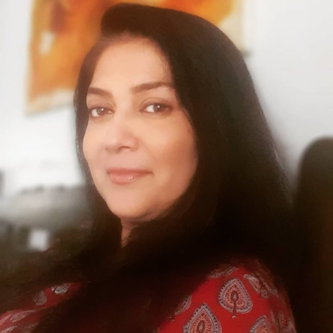 Lubna Salim as seen in a selfie that was taken in December 2021