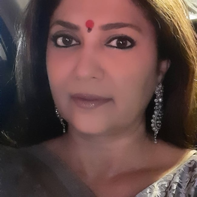 Lubna Salim as seen in a selfie that was taken in February 2020