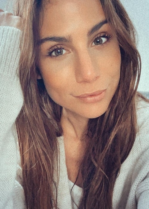 Lucia Villalon as seen in a selfie that was taken in December 2020