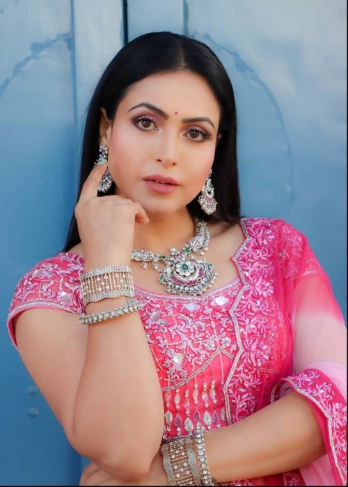 Nandini Rai as seen in a picture that was taken in December 2020