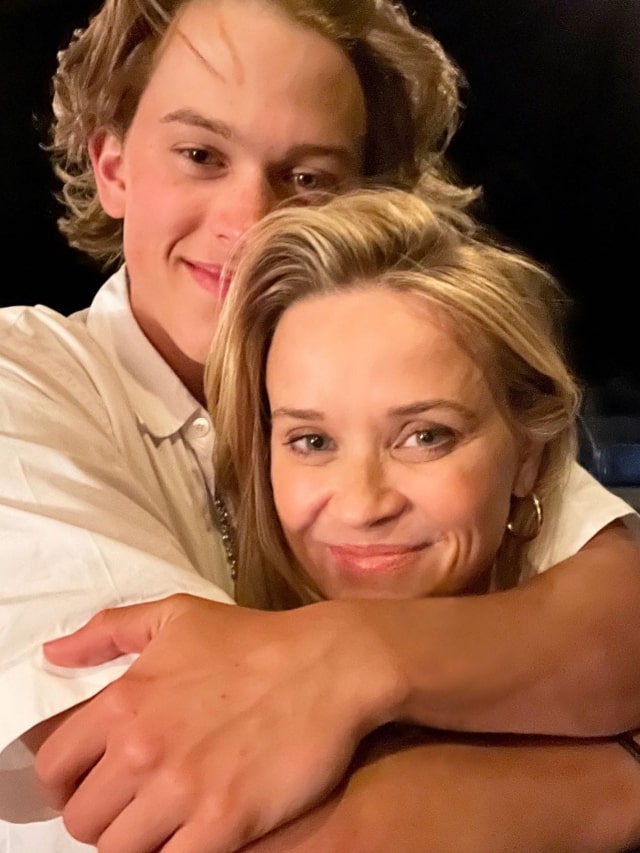 Reese Witherspoon with her son Deacon