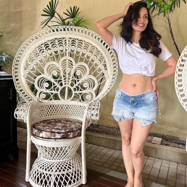 Rukhsar Rehman as seen in a picture that was taken in February 2022, at the Galle Fort