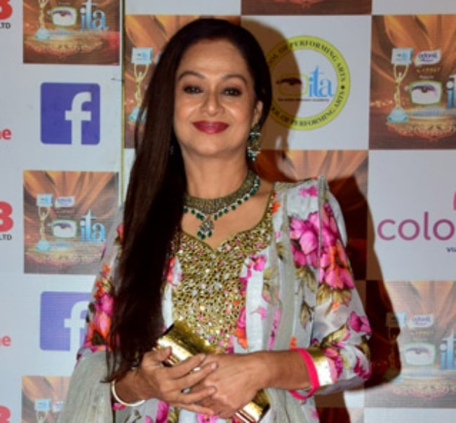 Zarina Wahab as seen while posing for the camera at the Indian Television Academy Awards in 2017