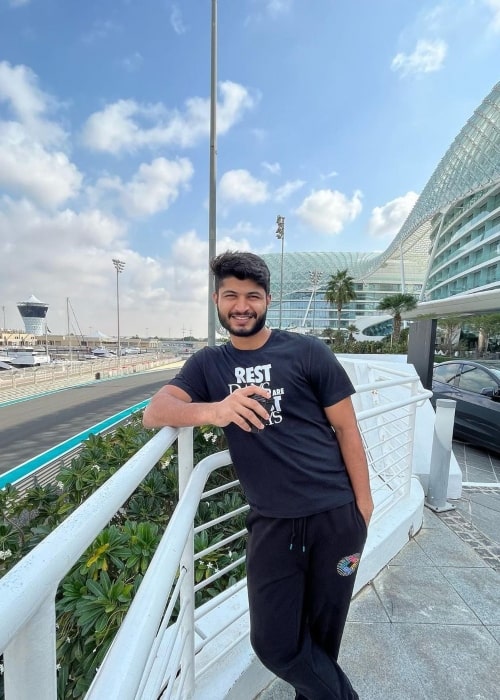 Arshad Khan as seen in a picture that was taken at W Abu Dhabi – Yas Island in March 2023