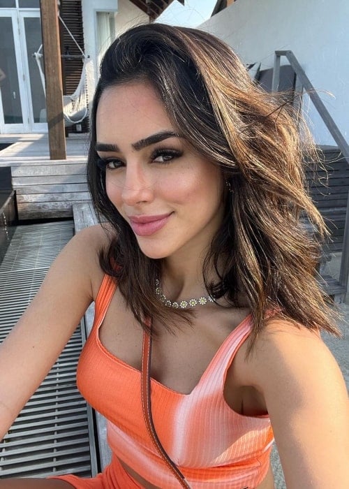 Bruna Biancardi as seen in a selfie that was taken in November 2022