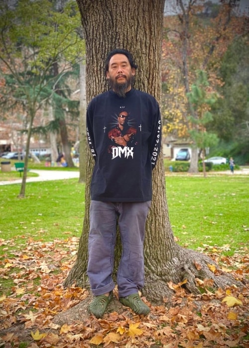 David Choe as seen in an Instagram post in January 2022