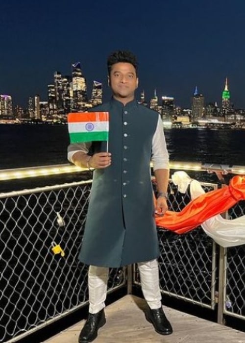 Devi Sri Prasad as seen in an Instagram Post in August 2022